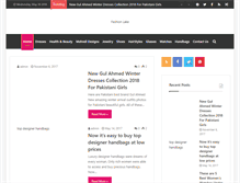 Tablet Screenshot of fashionlake.com